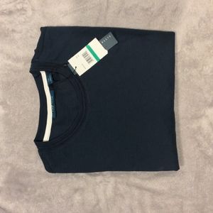 NWT Perry Ellis textured knit t-shirt L